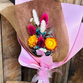 Pops Of Colour Preserved Posy