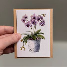 Orchid - Mini Card