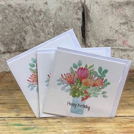 Happy Birthday Vase Small