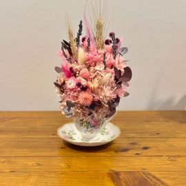 Petite Pink Preserved Teacup