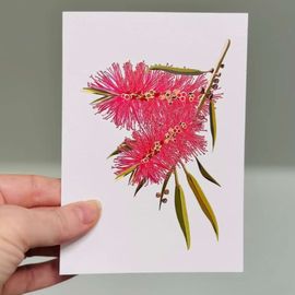 Bottlebrush Mini Card