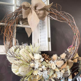 What a Wonderful World Wreath