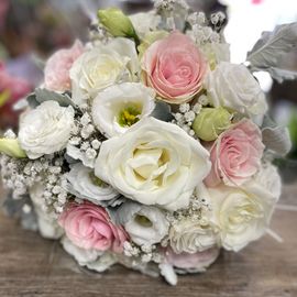 Wedding Bouquet Pink & White