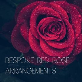 Bespoke Red Rose Arrangement