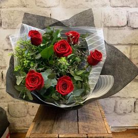 Columbian Red Roses Bouquet