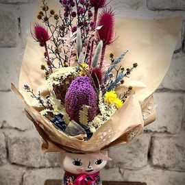 Preserved Bouquet in Vase