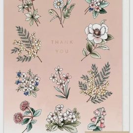 Wildflower Thank You Card