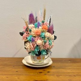 Pastel Pop Preserved Teacup 