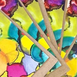 Abstract Watercolour Balloons