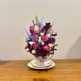 Purple Patch Preserved Teacup
