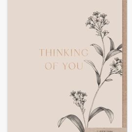 Wildflower Thinking Of You Card