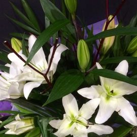 White Oriental Bouquet
