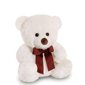 Toby White Teddy Bear Small