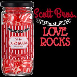 Love Rocks Jar Scott Bros Candy Co 