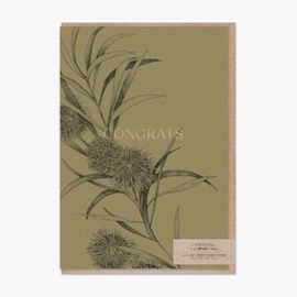 Hakea Congrats Card