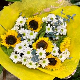 Sunflowers & Chrysanthemums for Mothers Day