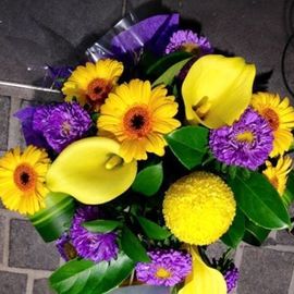 Mauve Burst Arrangement