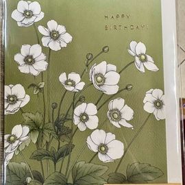 Cosmos Happy Birthday Card