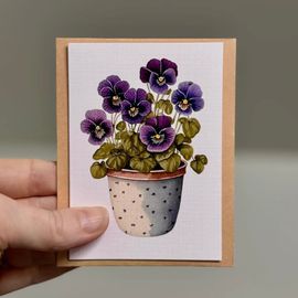 Violet - Mini Card