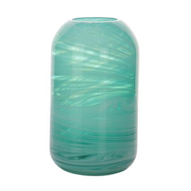 Aqua Swirl Vase