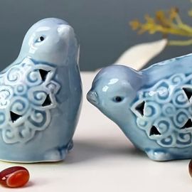 Baby Blue Birds Set 