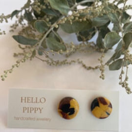 Caramel Toffee Handcrafted Earrings 