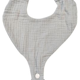 Muslin Bib With Teething Ring - 4 colours Designs