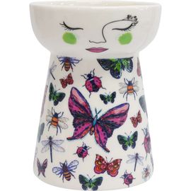 Butterfly Dolly Vase