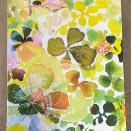 Pastel Petals artisan card