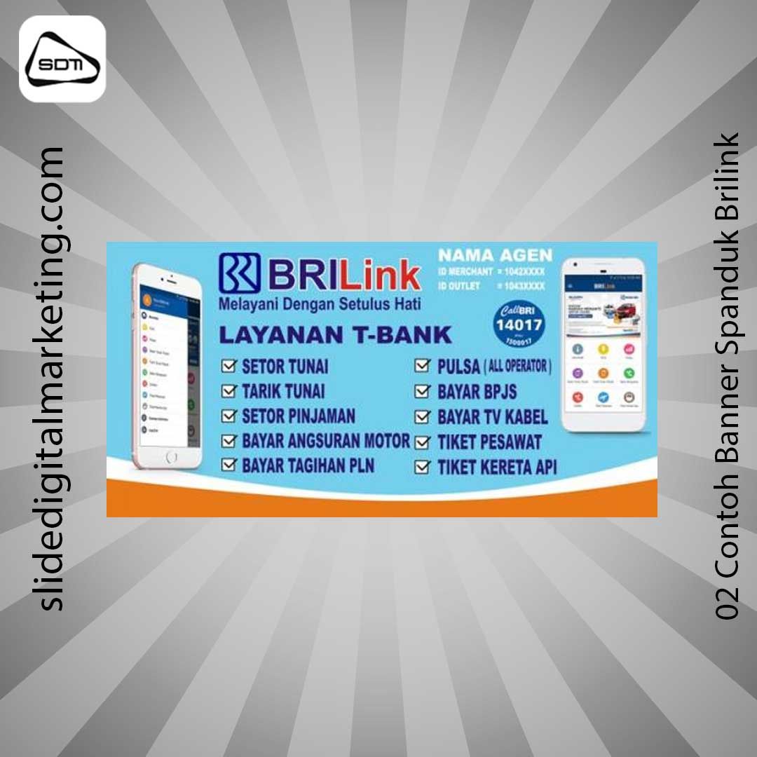 Contoh Banner Spanduk Brilink
