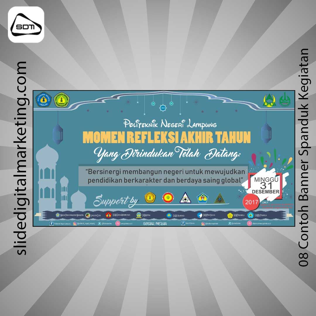 Contoh Banner Spanduk Kegiatan