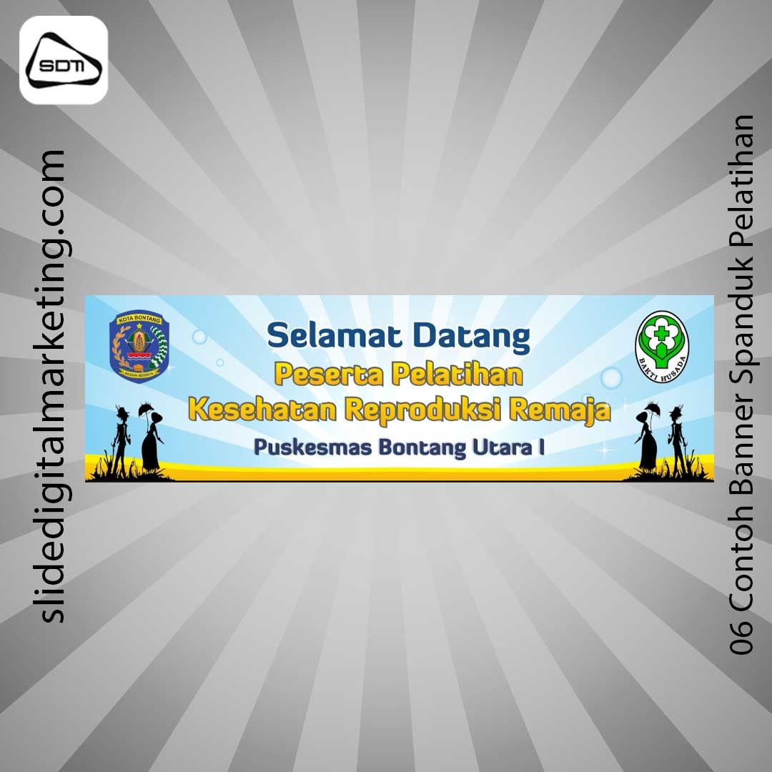 Contoh Banner Spanduk Pelatihan