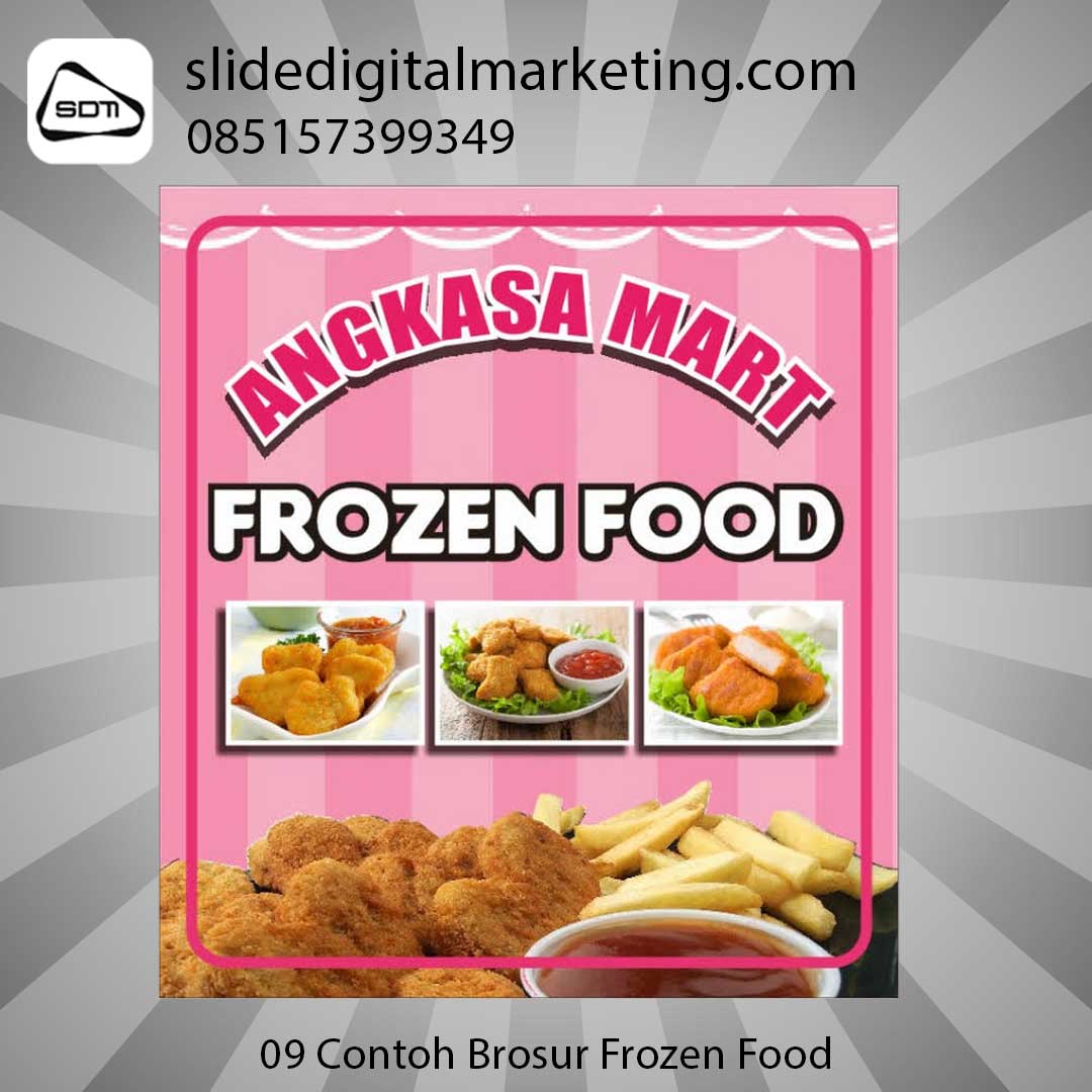 contoh brosur frozen food