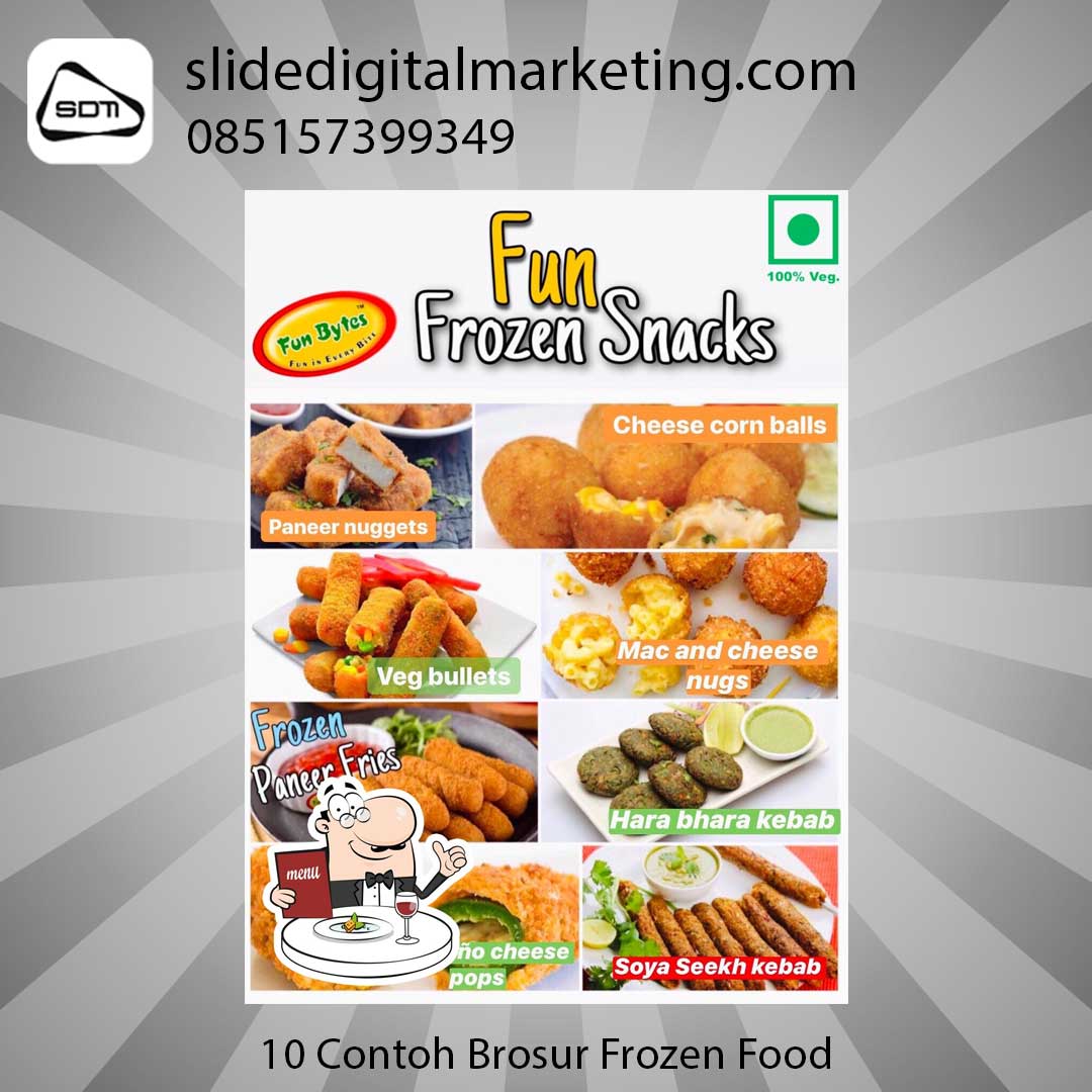 contoh brosur frozen food