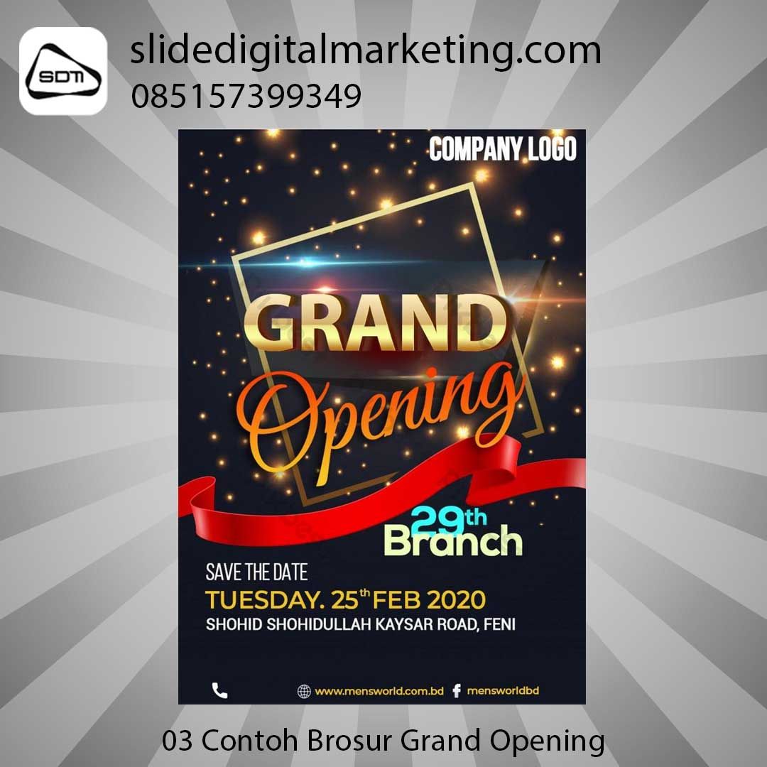 contoh brosur grand opening