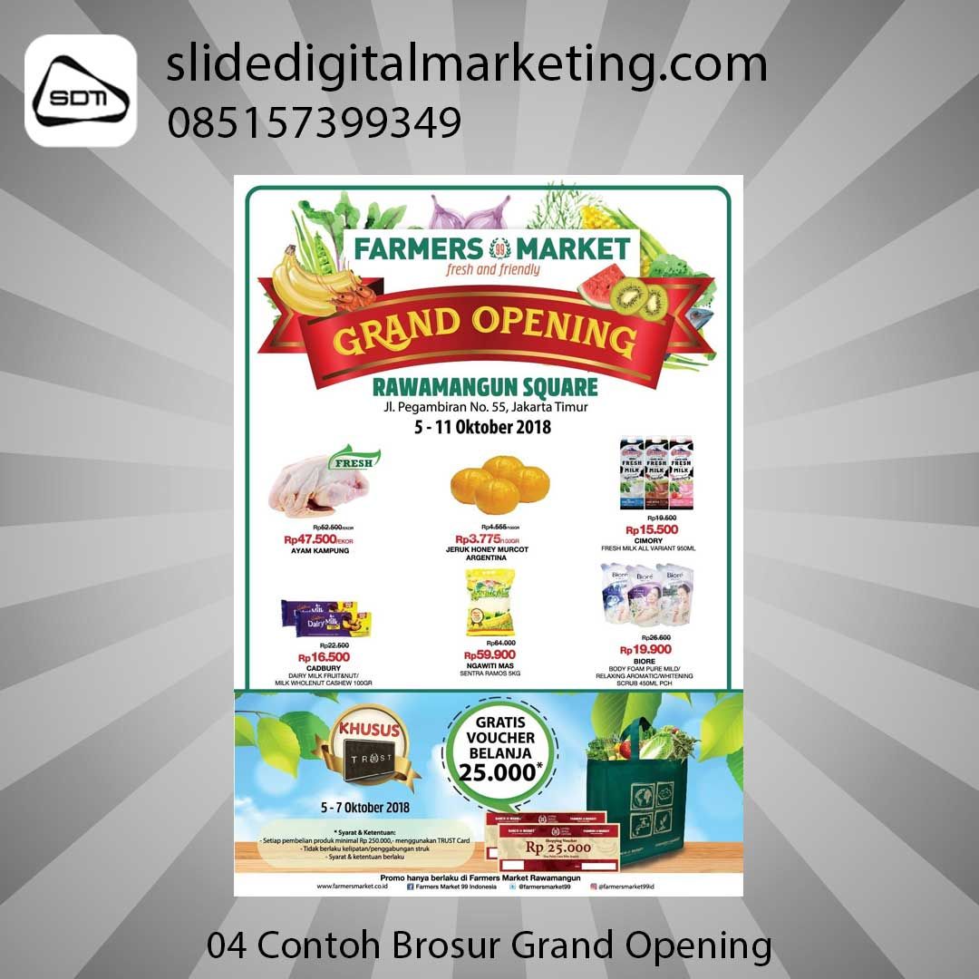 contoh brosur grand opening