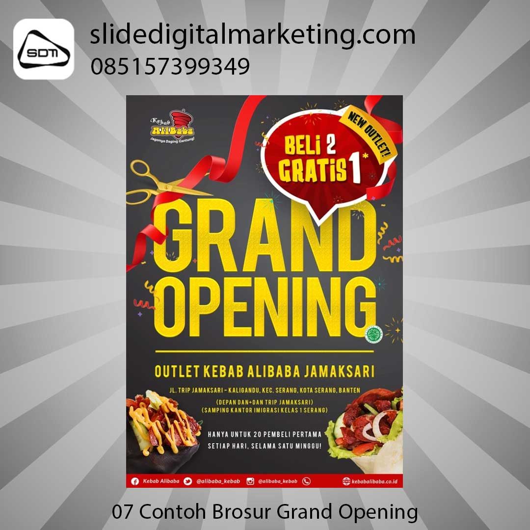contoh brosur grand opening