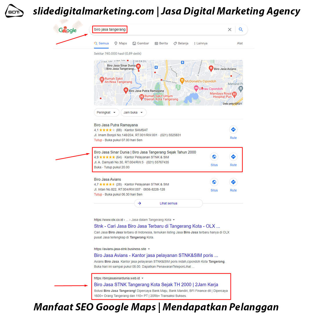 SEO Google Maps