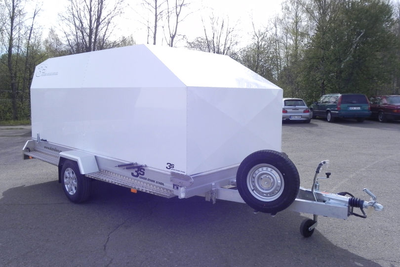 3s Alutrailers B450-W biltrailer