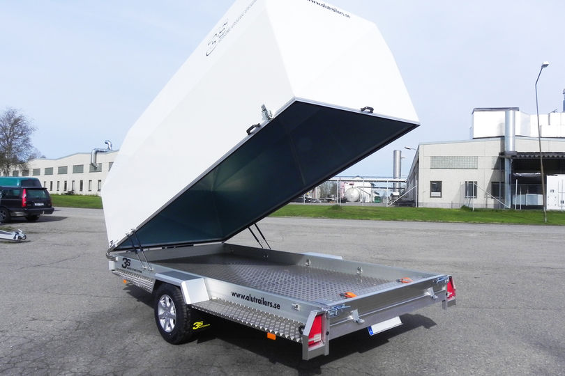 3s Alutrailers B450-W biltrailer