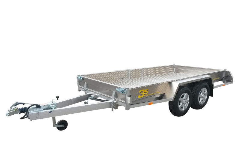 3s Alutrailers E350-B entreprenadsläpvagn