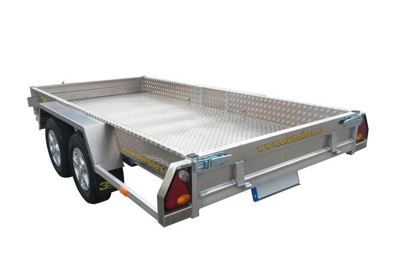 3s Alutrailers E350-B entreprenadsläpvagn