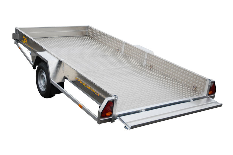 3s Alutrailers E385 entreprenadsläpvagn