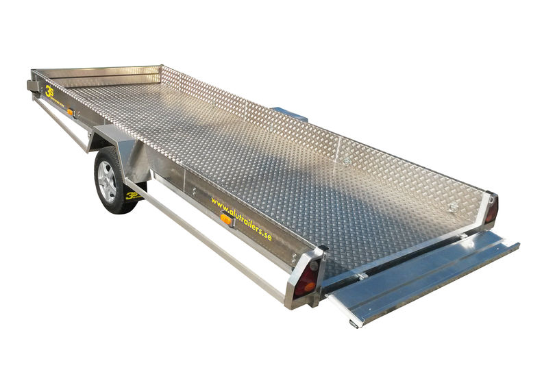 3s Alutrailers E450 entreprenadsläpvagn