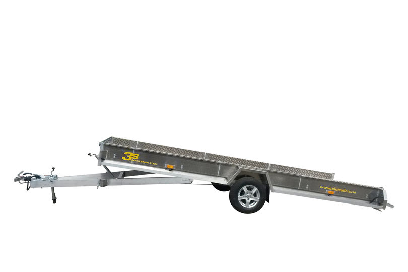 3s Alutrailers E450 entreprenadsläpvagn