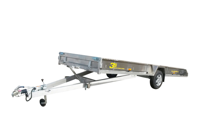 3s Alutrailers E450 entreprenadsläpvagn