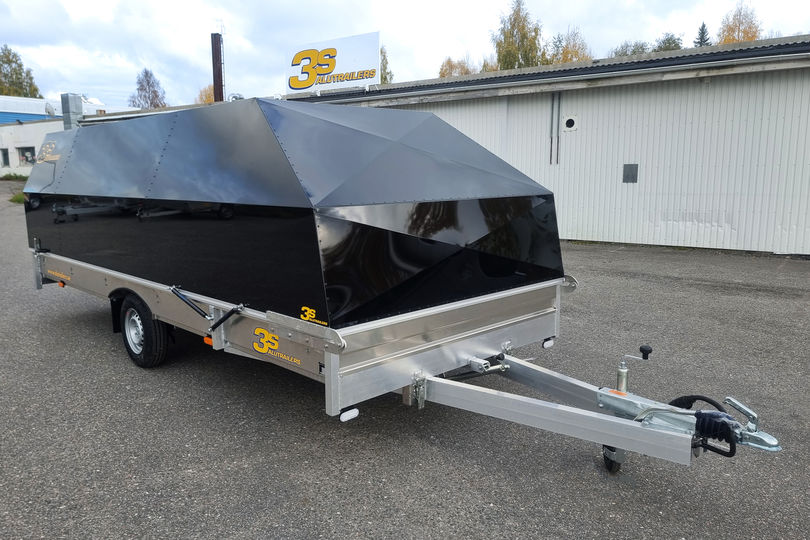 3s Alutrailers S430 skotersläpvagn