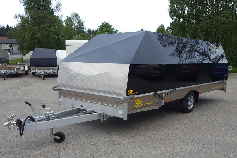 3s Alutrailers S530 skotersläpvagn