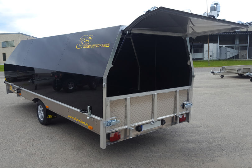 3s Alutrailers S550 skotersläpvagn