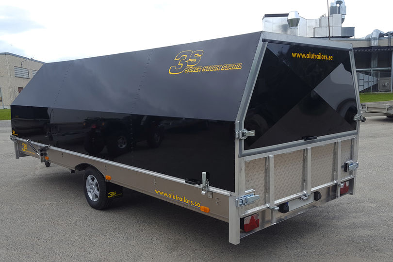 3s Alutrailers S550 skotersläpvagn